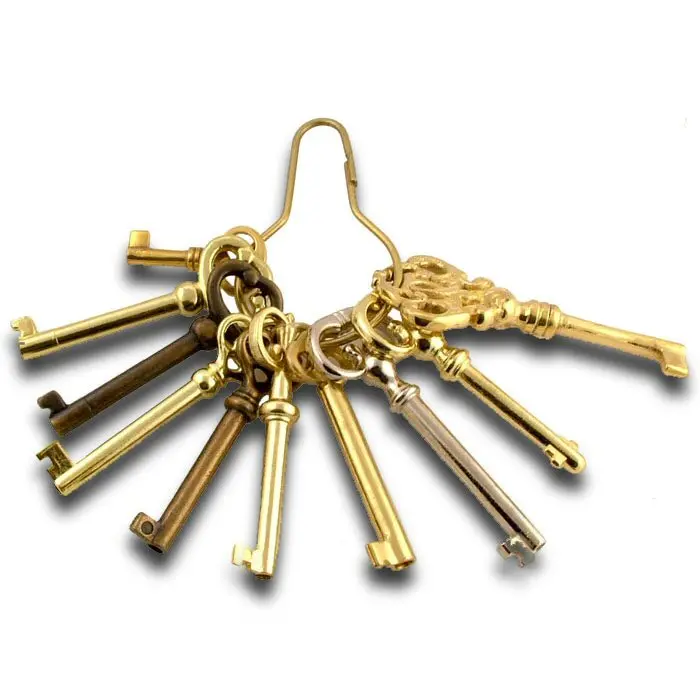 10-Piece Bit And Barrel Skeleton Key Assortment 1