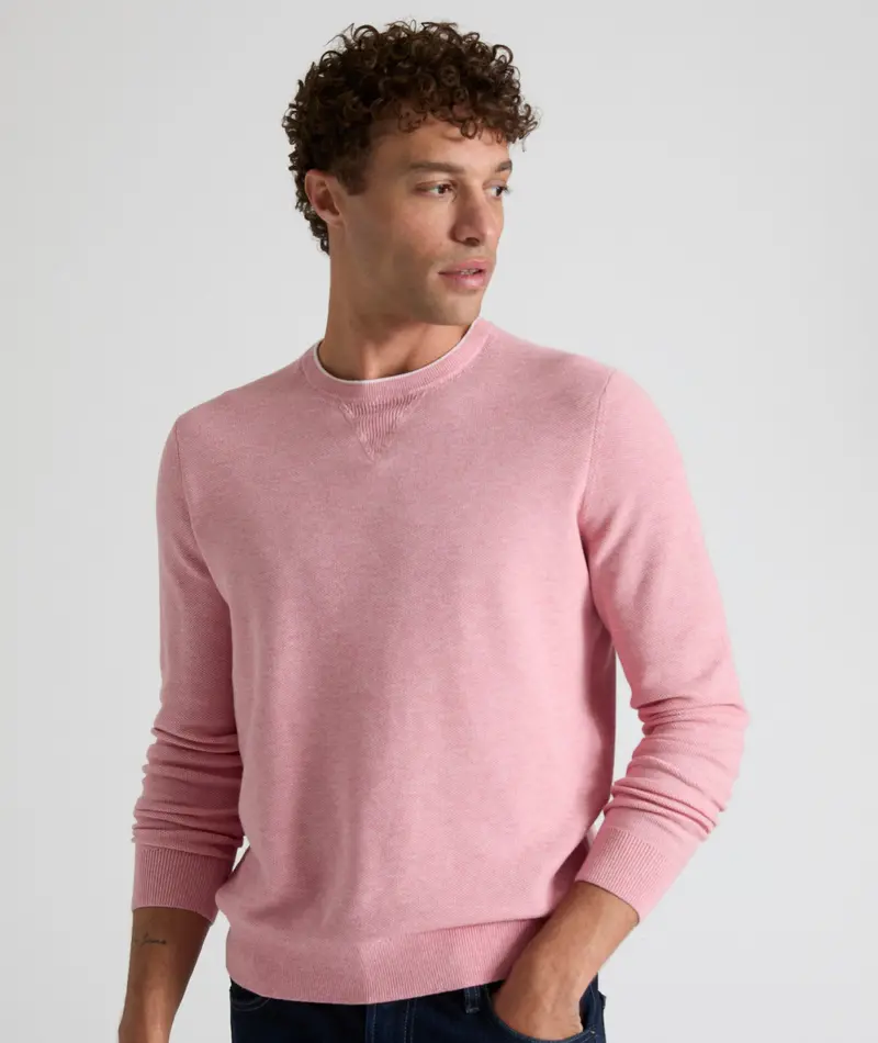 100% Cotton Crewneck Sweater – Final Sale 1