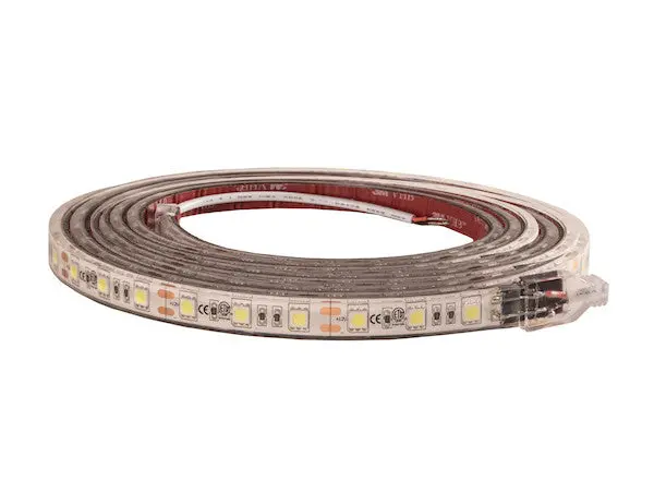 108-Inch 165-Led Strip Light With 3M™ Adhesive Backing – Clear/Cool White 1