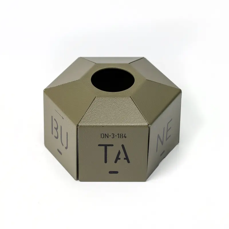 110G Butane Gas Canister Protective Cover – Compact Flame-Safe Shield 1