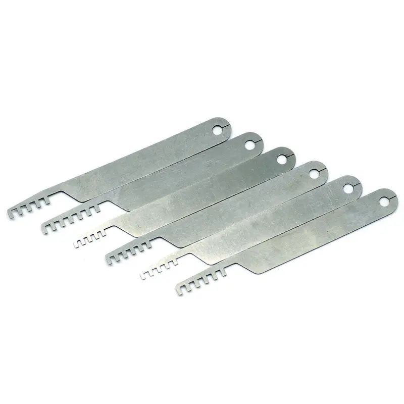 6-Piece Tapered Comb Pick Kit – Precision Tools For Padlock Cylinder Access 1