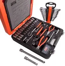 81-Piece Mixed Socket Set – Covers 1/4" And 1/2" Drive Sizes 1