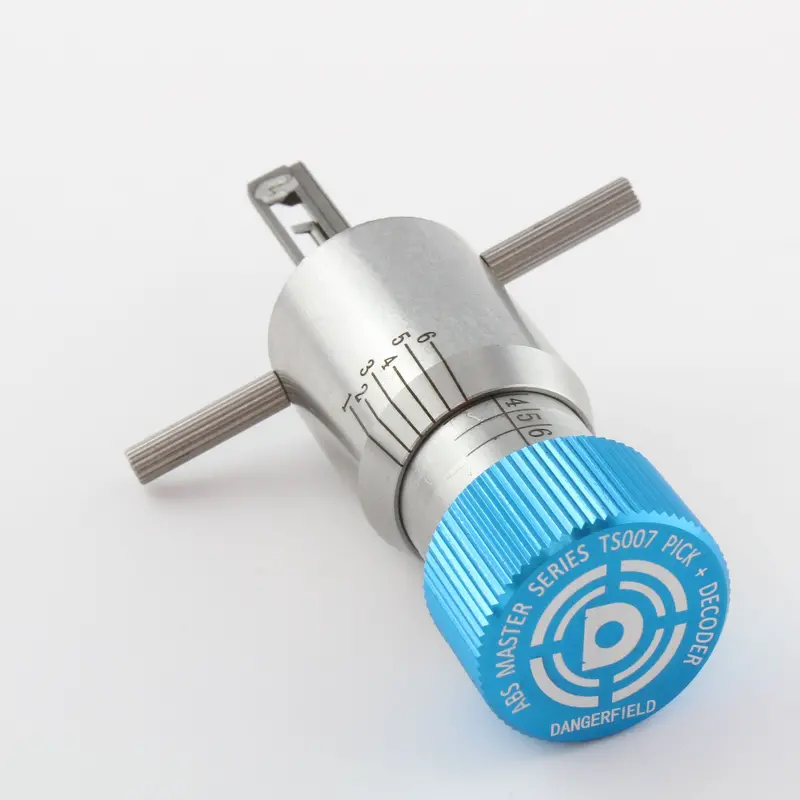 Abs Ts007 3-Star Lock Decoder & Pick Combo Kit 1