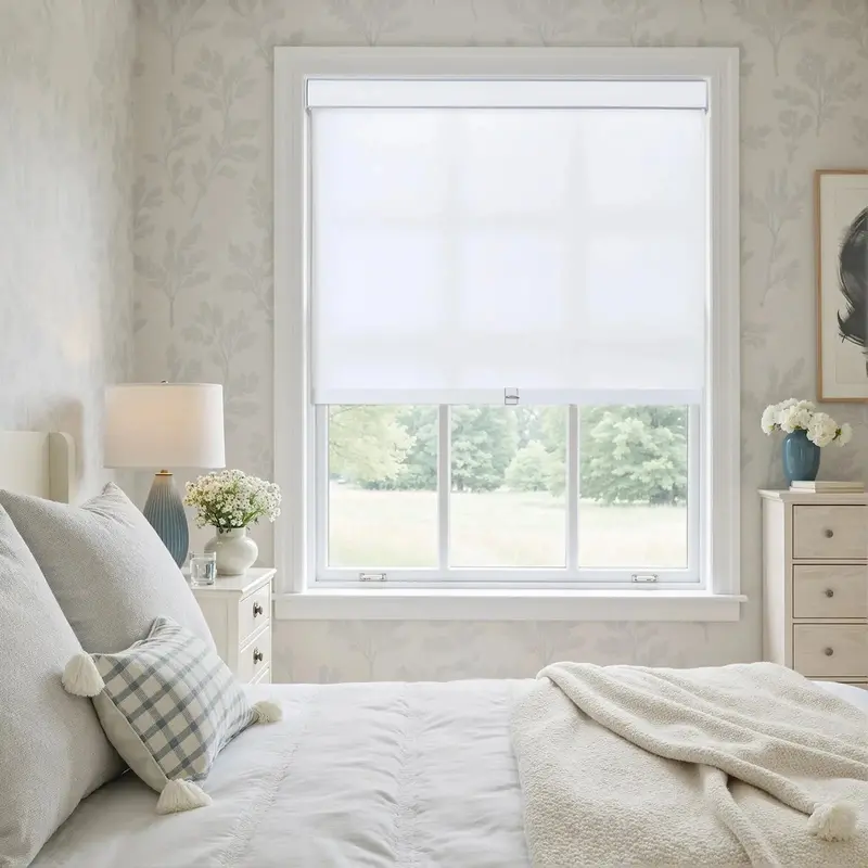 Alvin Basic Room-Darkening Cordless Roller Shade 1