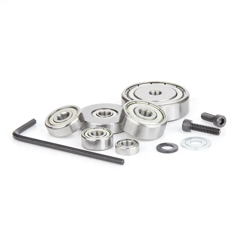 Amana 6000 Multi-Rabbet Bit Replacement Kit With Ball-Bearing Guide 1