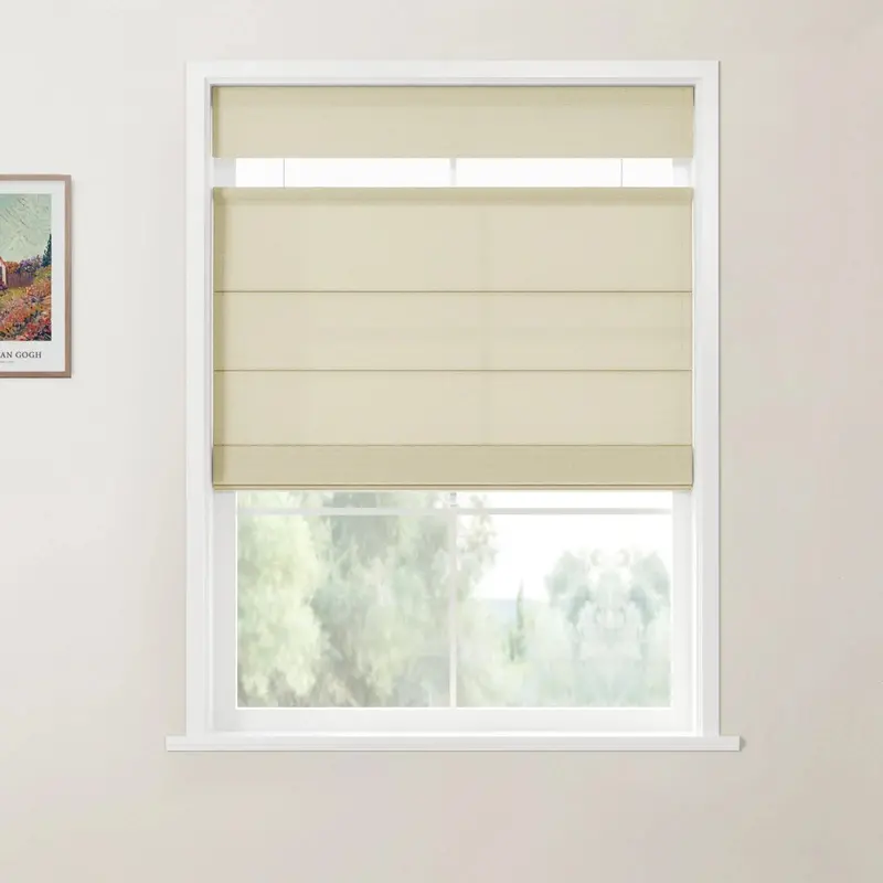 Andy Adjustable Top-Down Bottom-Up Roman Shade – Cordless 5