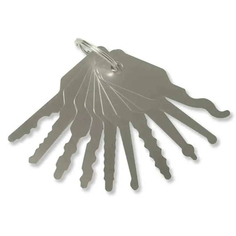 Auto Jiggler Pick Set For Wafer Locks, Including Automotive Applications 1