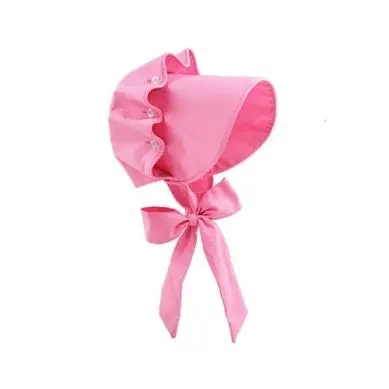 Beaufort Bonnet In Hamptons Hot Pink Broadcloth 1