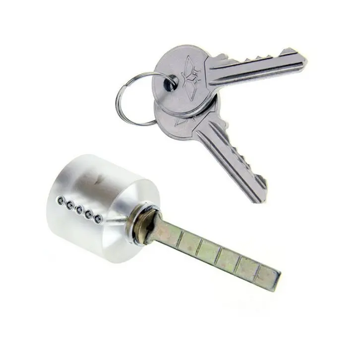 Beginner-Friendly Pin Cylinder Practice Lock With Wide Tolerances 1