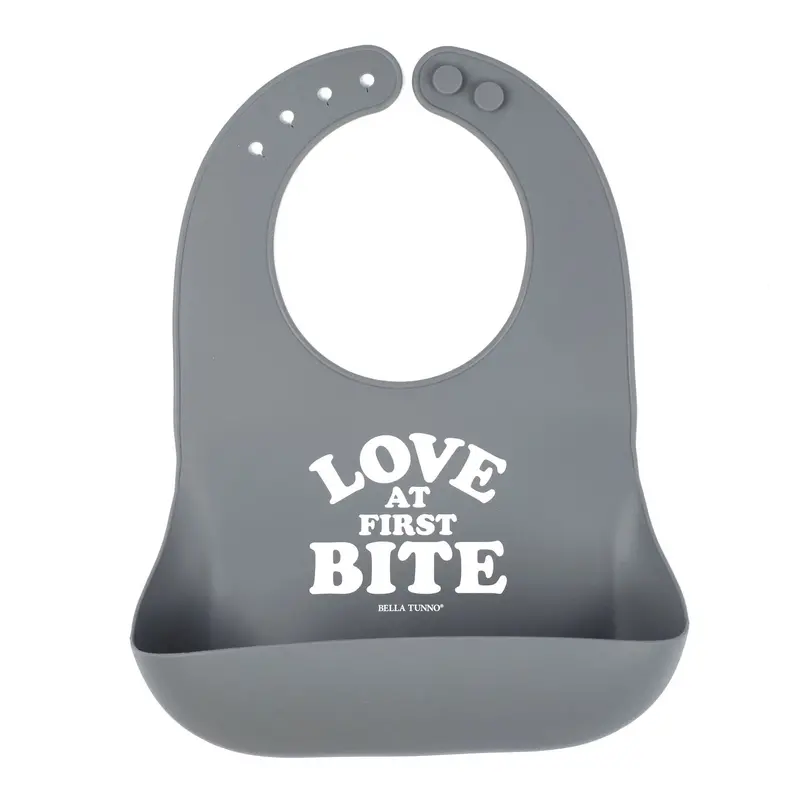 Bella Tunno 'Love At First Bite' Premium Wonder Bib For Feeding Time 1