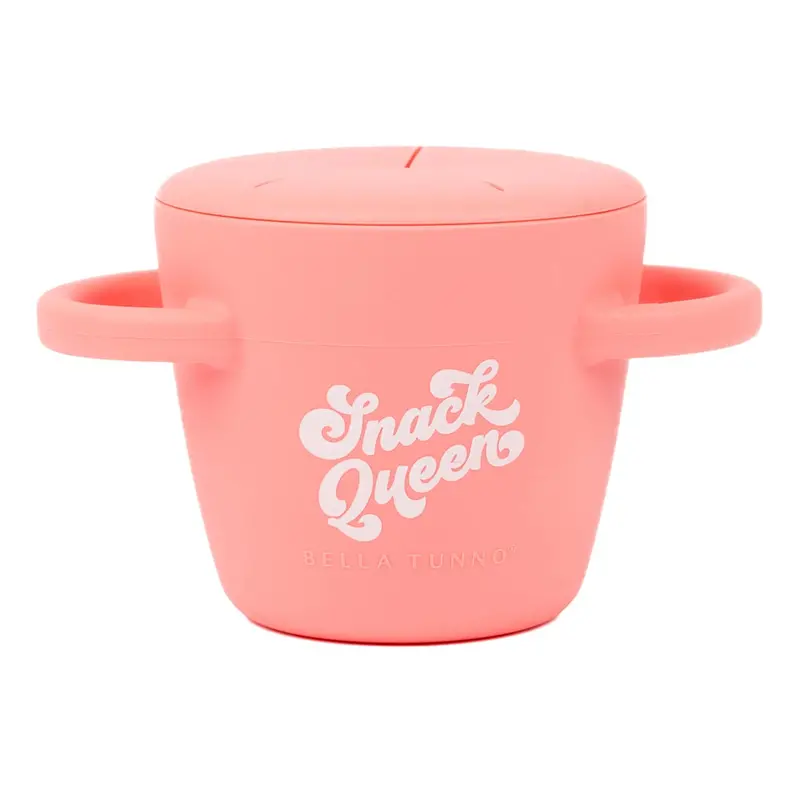 Bella Tunno 'Snack Queen' Happy Snacker Bib With Catch Pocket 1