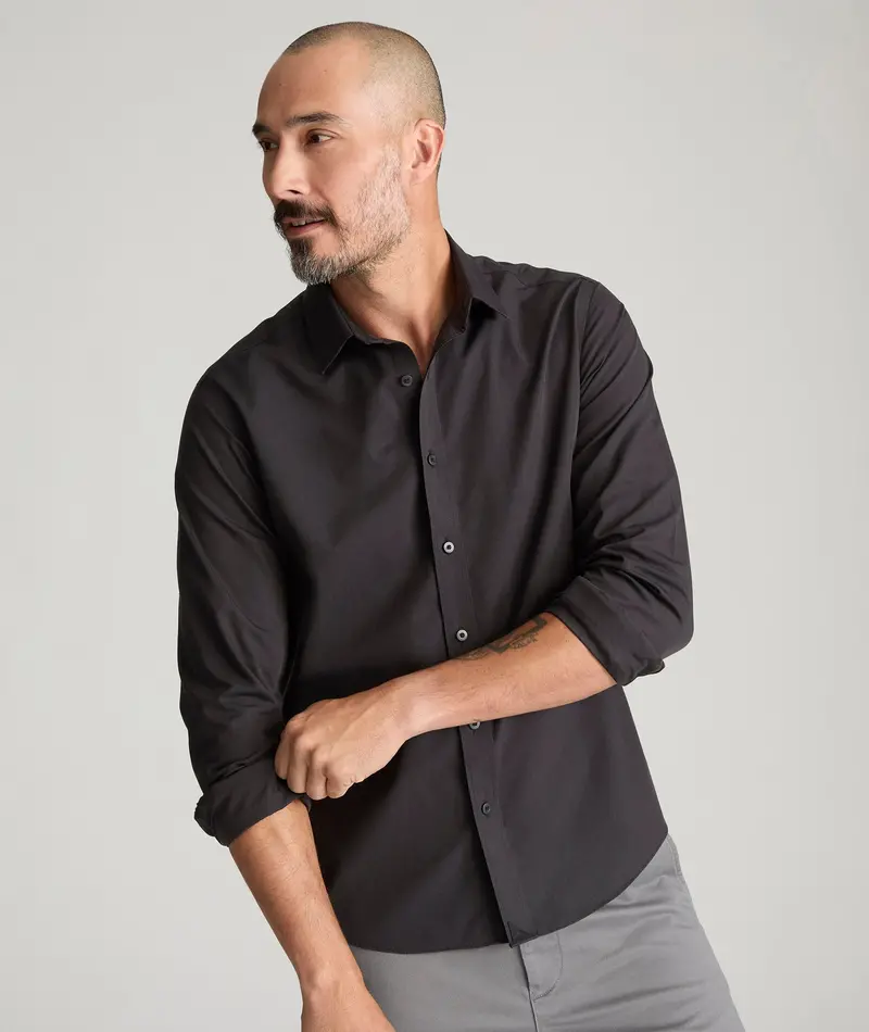 Black Stone Non-Iron Business Casual Shirt 1