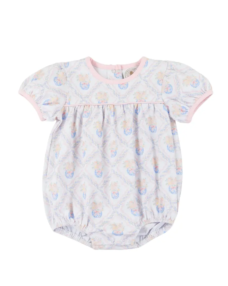 Blythe Bubble Dress By Petals And Porcelain – Vintage-Style Cotton Romper 1