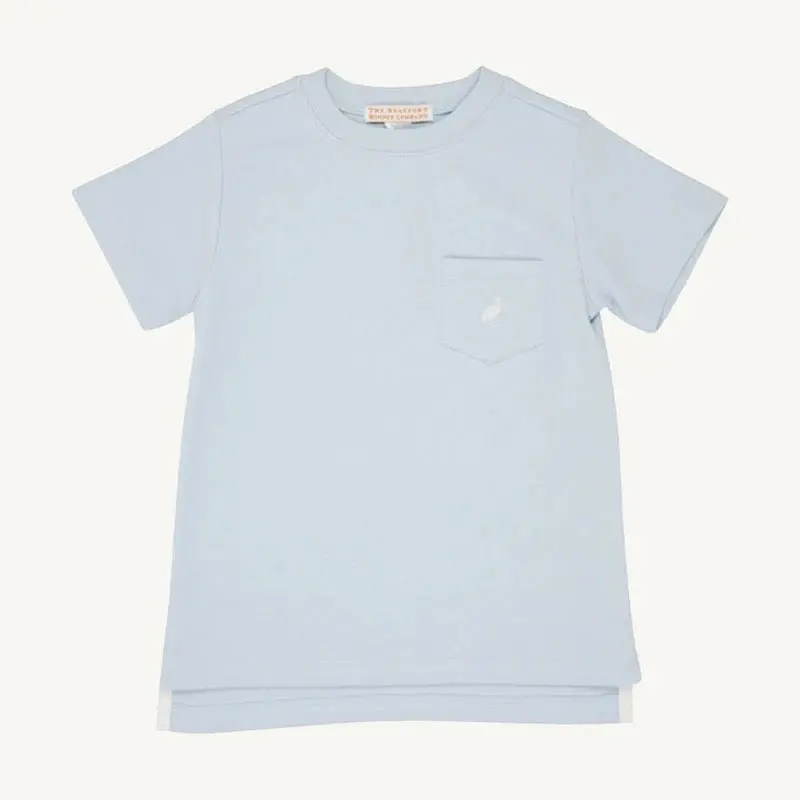 Buckhead Blue Carter Pocket Crewneck Sweatshirt 1