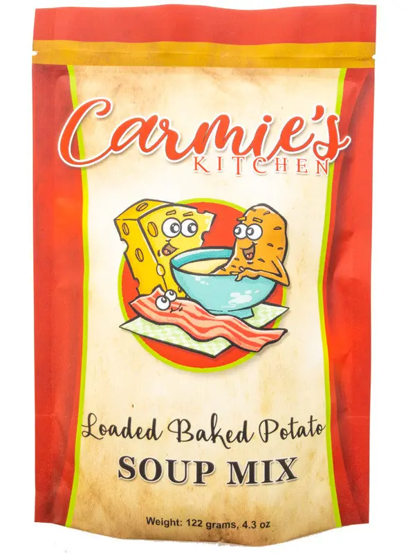 Carmies Loaded Baked Potato Soup Mix – Creamy Comfort Food Kit 1