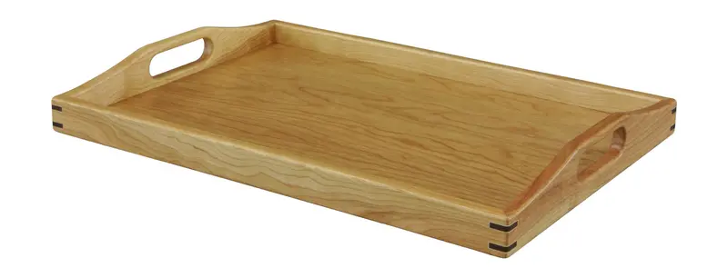 Cherry Wood Serving Tray – Elegant Wooden Serving Board 1
