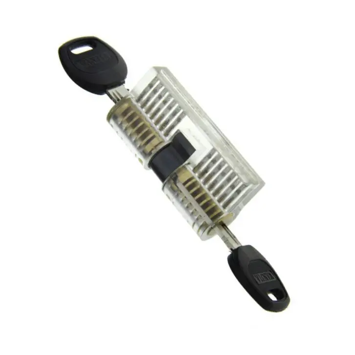 Clear Dimple Cylinder Practice Lock For Advanced Technique Drills 1