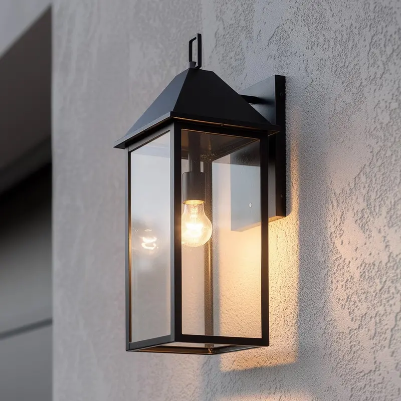 Colwyn Collection Matte Black Exterior Wall Sconce – Farmhouse Design, 22" Tall 1