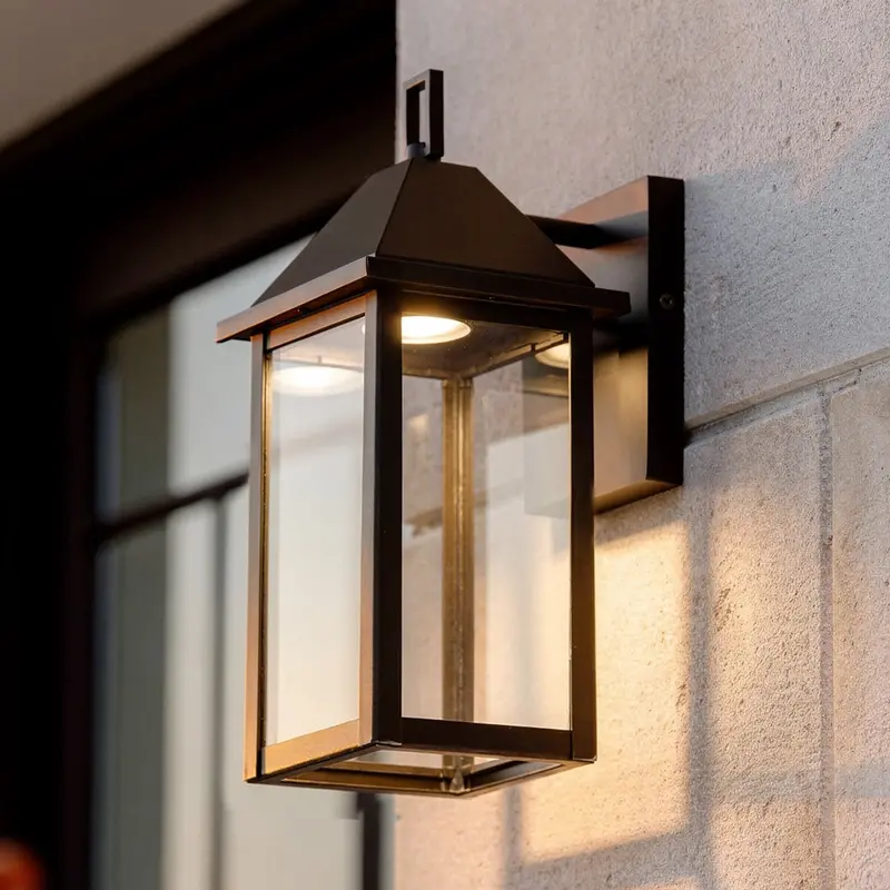 Colwyn Collection Olde Bronze Mini Wall Sconce – 14" H X 5.75" W X 7" D Outdoor Fixture 1