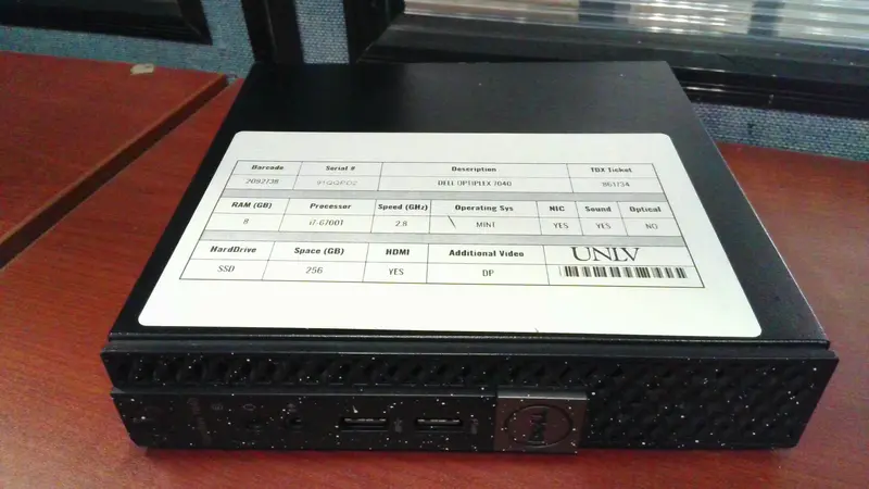 Compact Dell Optiplex Micro Business Pc 1