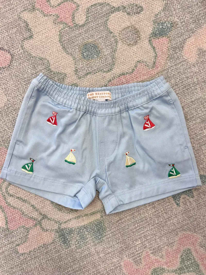 Critter Sheffield Shorts – Nautical Beale Street Blue 1