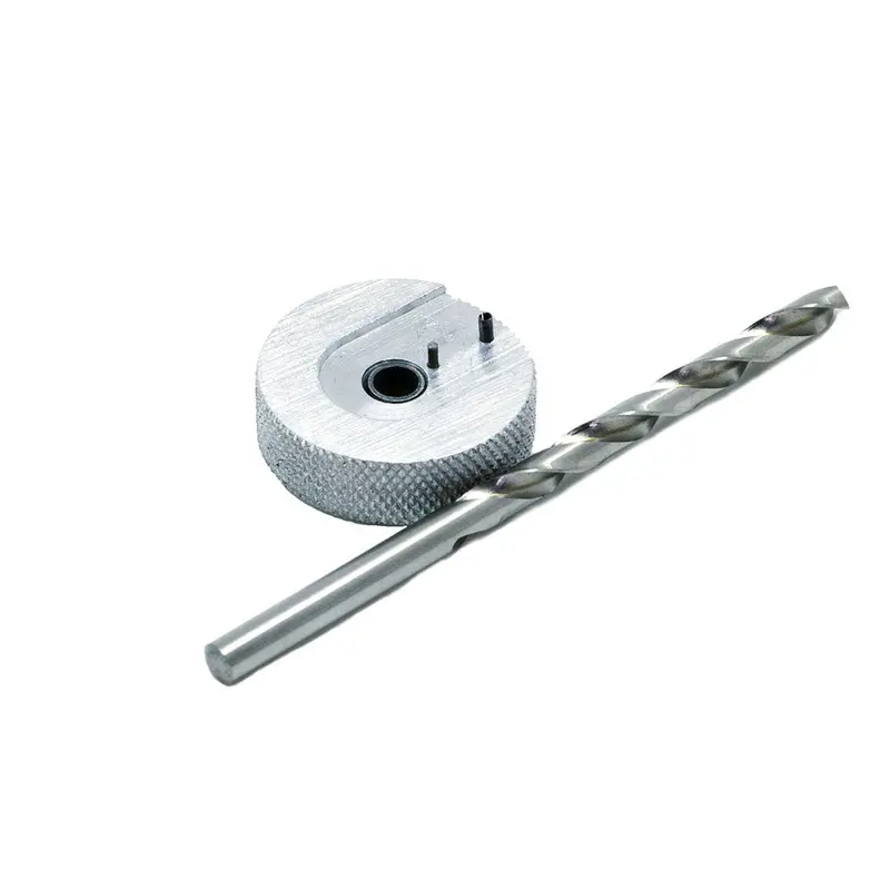 Cylinder Alignment Jig With Drill Bit – Accurate Drilling Template For Lock Modification 1
