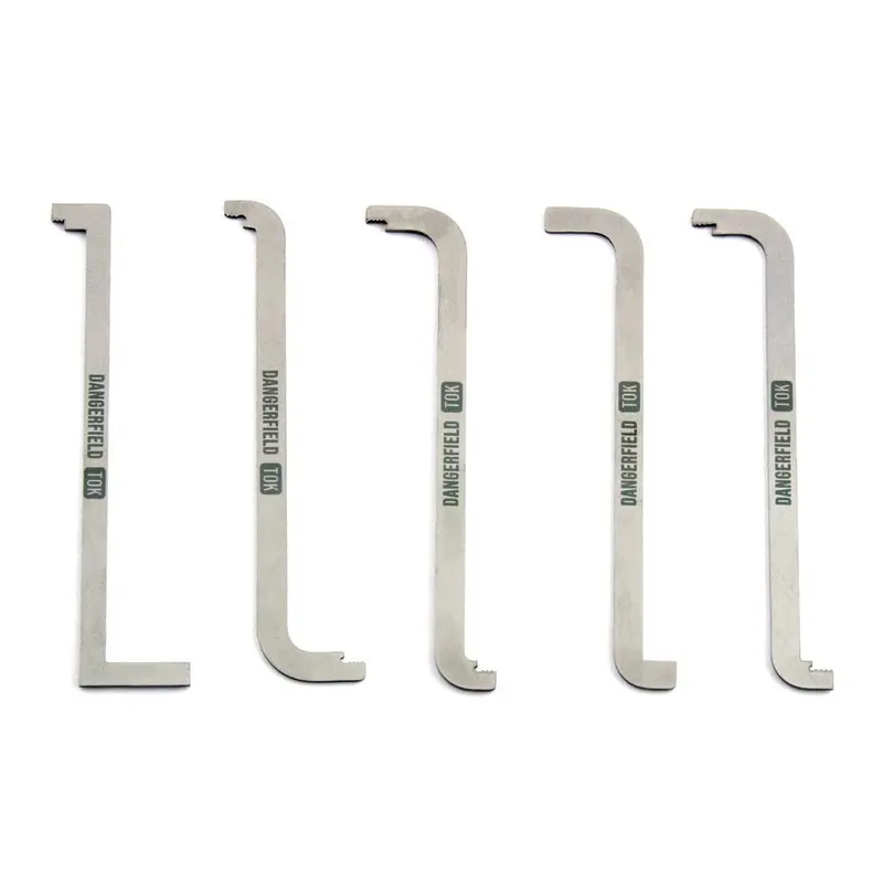 Dangerfield Tok Top-Of-Keyway Tension Wrench Set For Precision Control 1