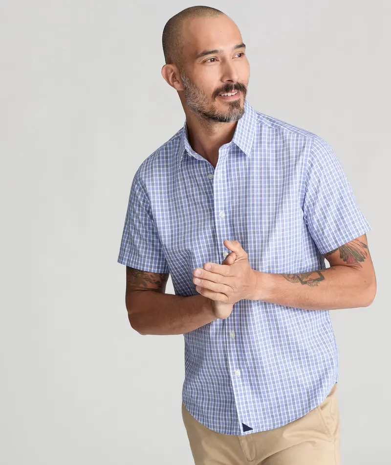 Dante Wrinkle-Free Short-Sleeve Shirt 1