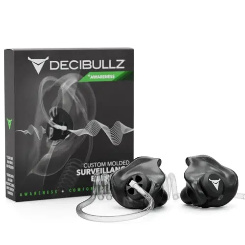 Decibullz Custom-Molded Thermo-Fit Earpieces – Situational Awareness Audio Solution 1