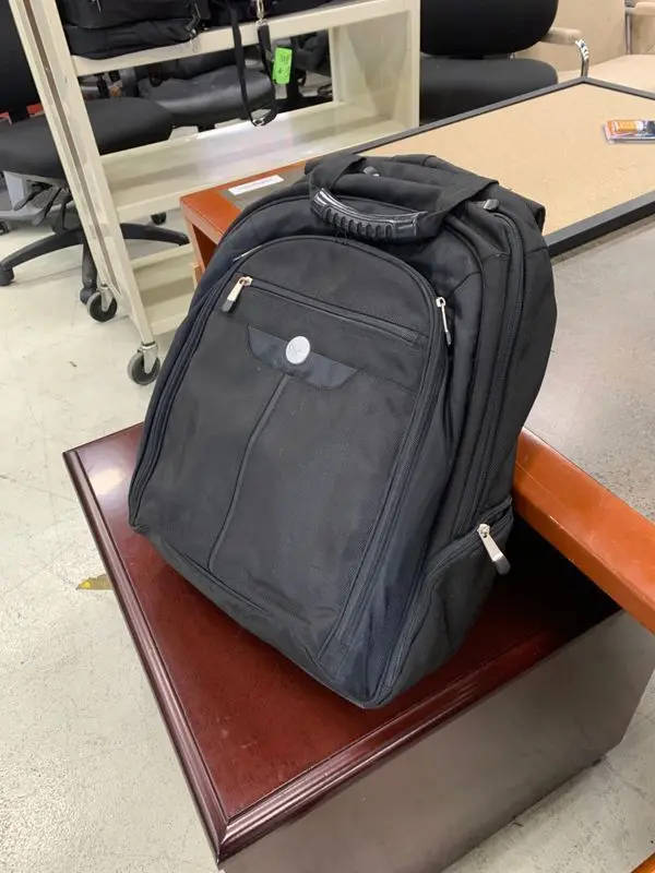 Dell Compact Black Laptop Backpack 1
