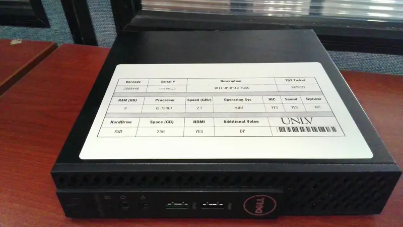 Dell Optiplex 3050 Micro Form Factor – Service Tag 2098446 1