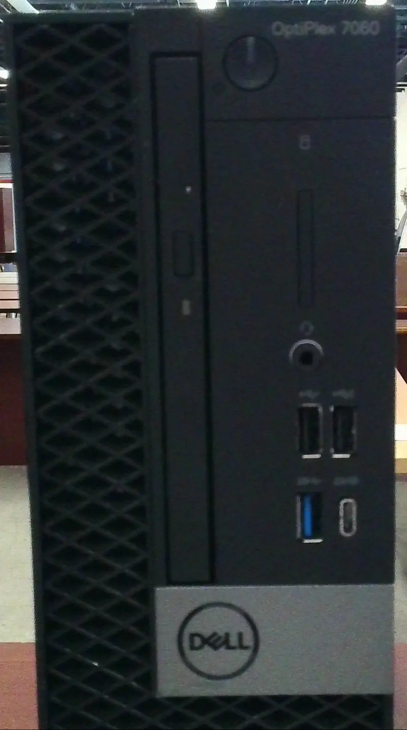 Dell Optiplex 7060 Compact Desktop – Tag 2100727, Serial 6F323W2 1