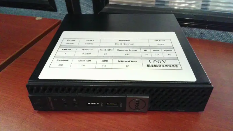 Dell Optiplex Micro Desktop Pc 1