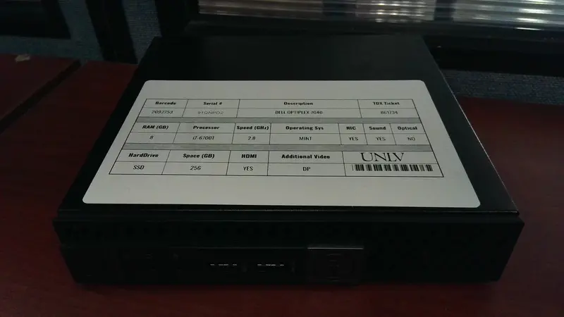 Dell Optiplex Micro Desktop Pc 1