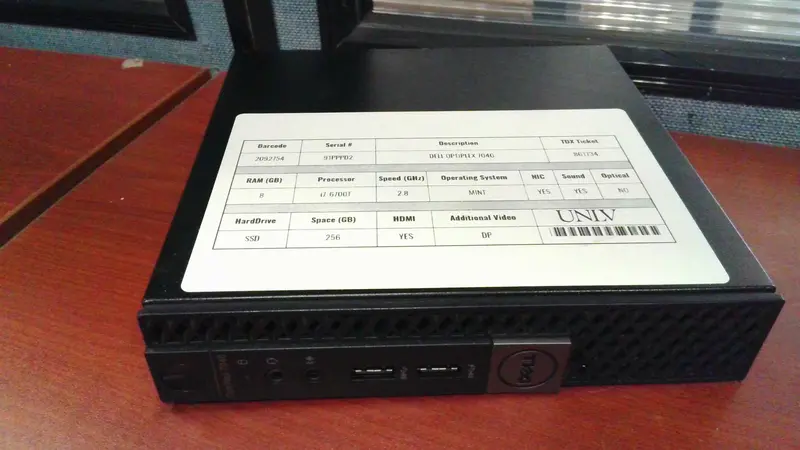 Dell Optiplex Micro Form Factor Pc 1