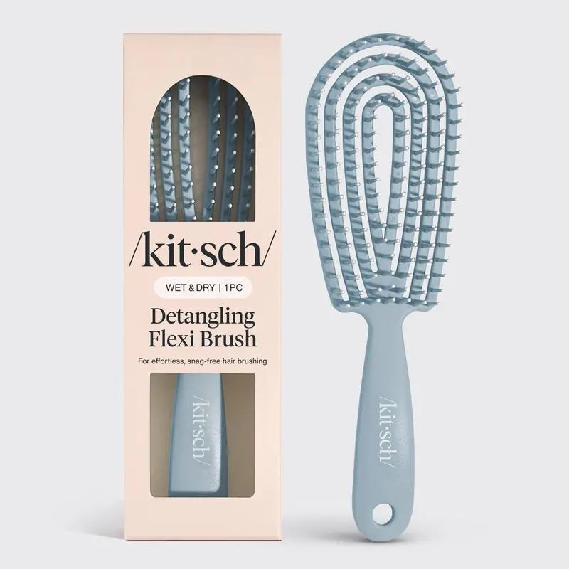 Detangling Flexi Brush In Haze Blue 1