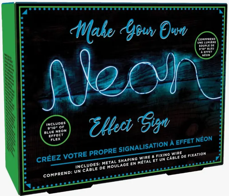 Diy Blue Neon Light Kit 1