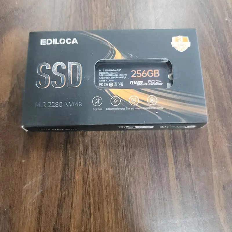 Ediloca En605 256Gb Nvme Pcie Gen3 X4 M.2 Ssd – Internal Solid-State Drive 1
