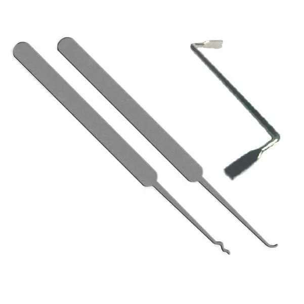 Essential Hook, S-Rake, And Tension Wrench Set For New Lock Pickers 1