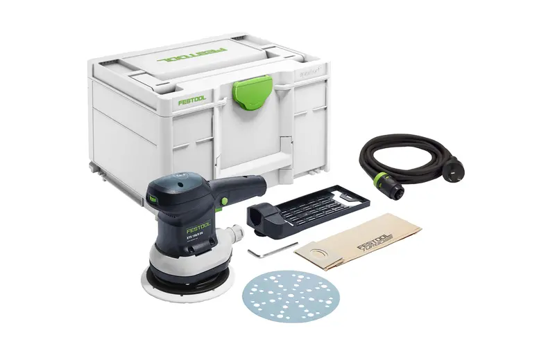 Ets 150 Mm Random Orbit Sander – 5 Mm Orbit, Ready-To-Use In Systainer 1