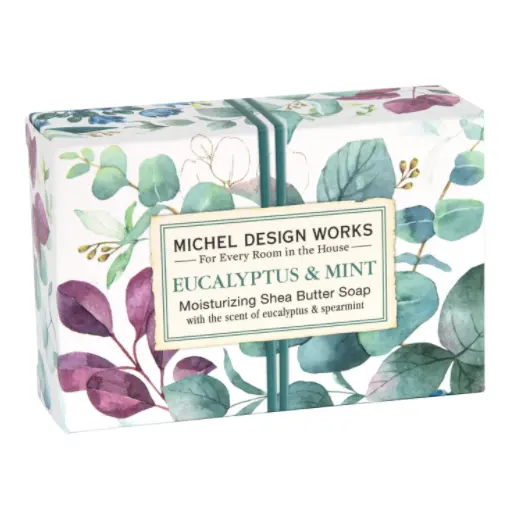 Eucalyptus & Mint Boxed Soap Set – Natural Glycerin Cleansing Bars 1