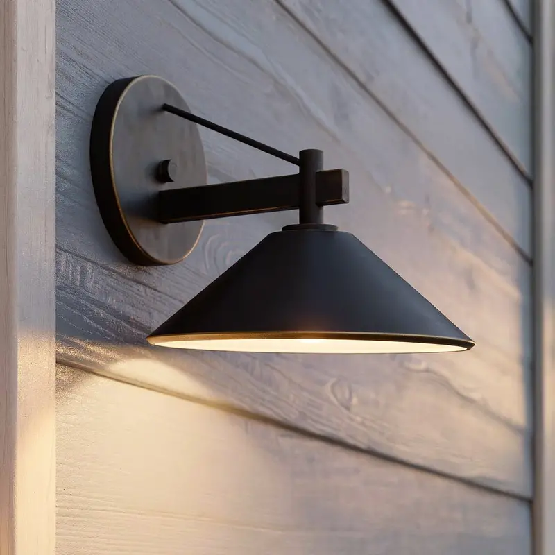 Fairmont Collection Olde Bronze Compact Outdoor Sconce – 9.25" Rustic Exterior Wall Light 1