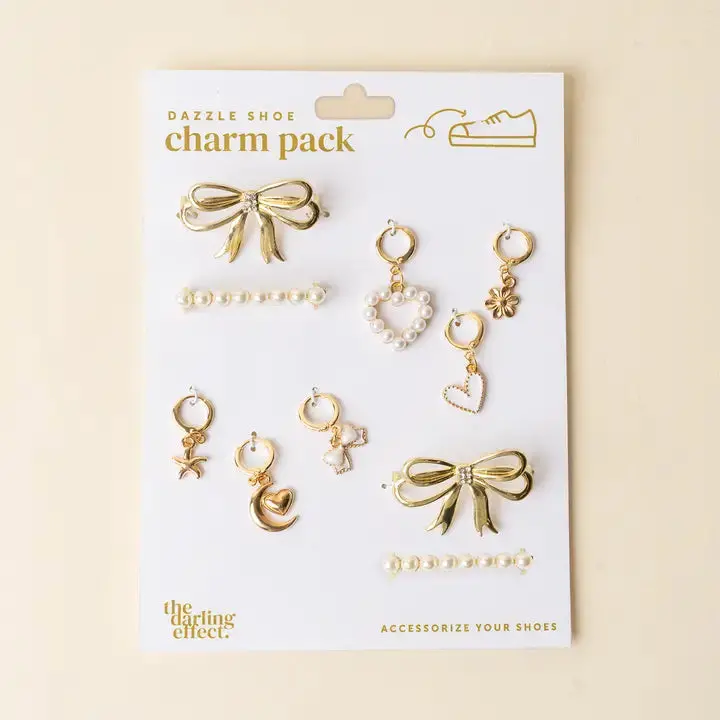 Fancy Flair Dazzle Shoe Charm Bundle – Playful & Glamorous 1