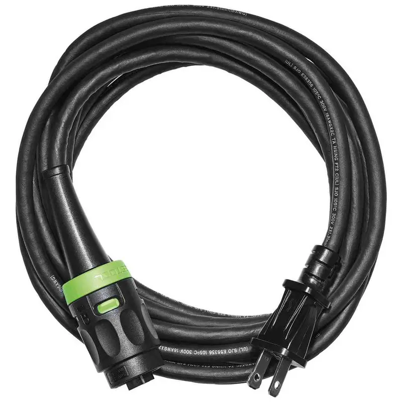 Festool 10M Plug-It Power Cable – 16 Awg Industrial Grade, Model 203941 1