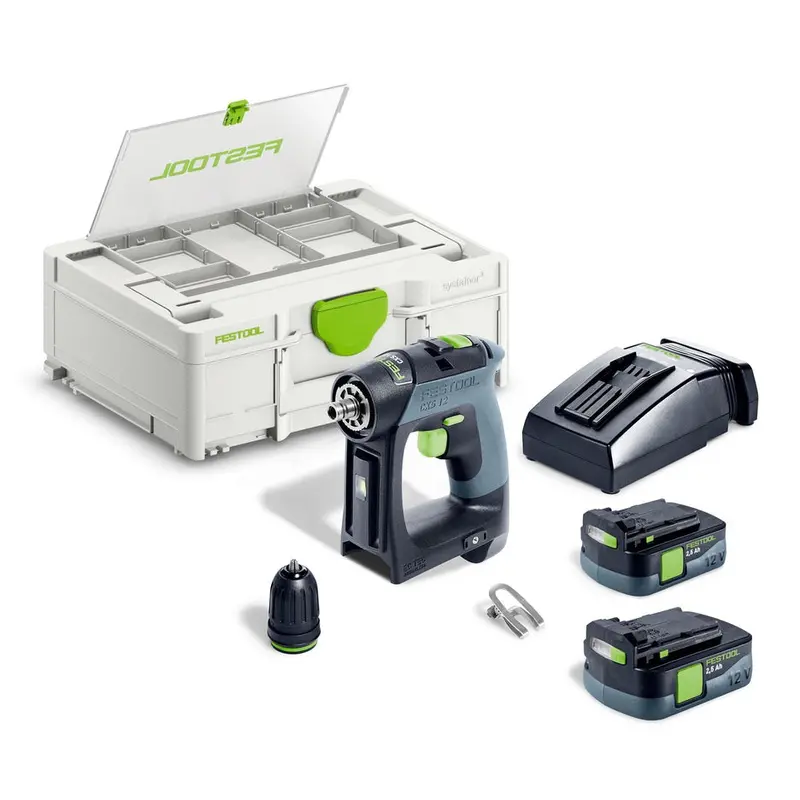 Festool Cxs 12V Cordless Drill Plus – Model 576868 1