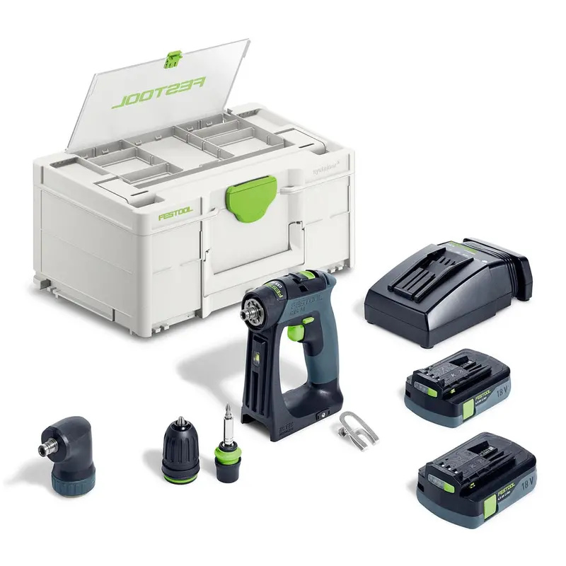 Festool Cxs 18V Cordless Drill Kit – Model 576889 1