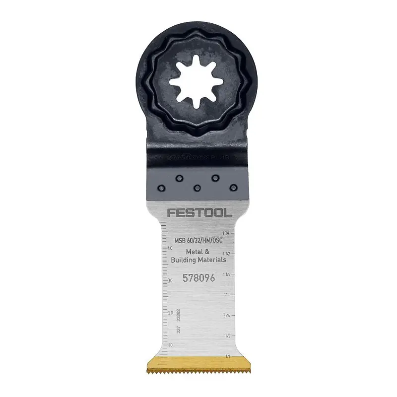 Festool Msb 60Mm Carbide-Tipped Saw Blade – 32Mm Arbor, Oscillating Cut (578096) 1