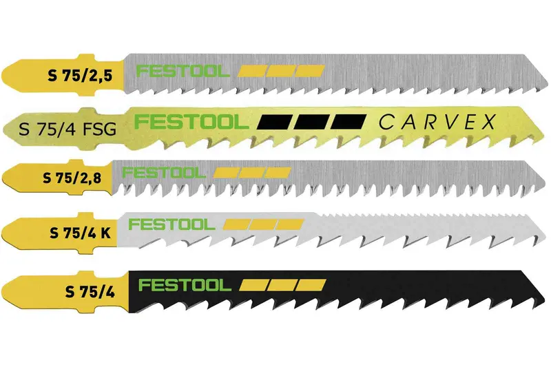 Festool Sts-Sort/25 W Jigsaw Blade Set – 204275 (Compatible With Ps 300, Psb 300, Ps 400–420 Series & Psc/Psbc Variants) 1