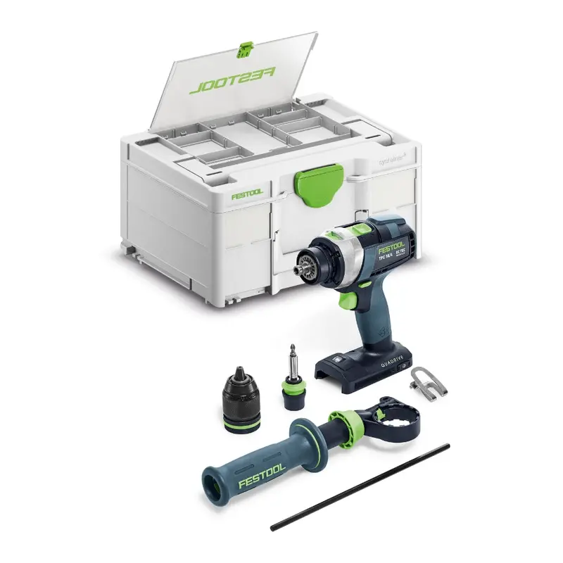 Festool Tpc 18/4-Basic Cordless Percussion Drill – Quadrive Technology 1
