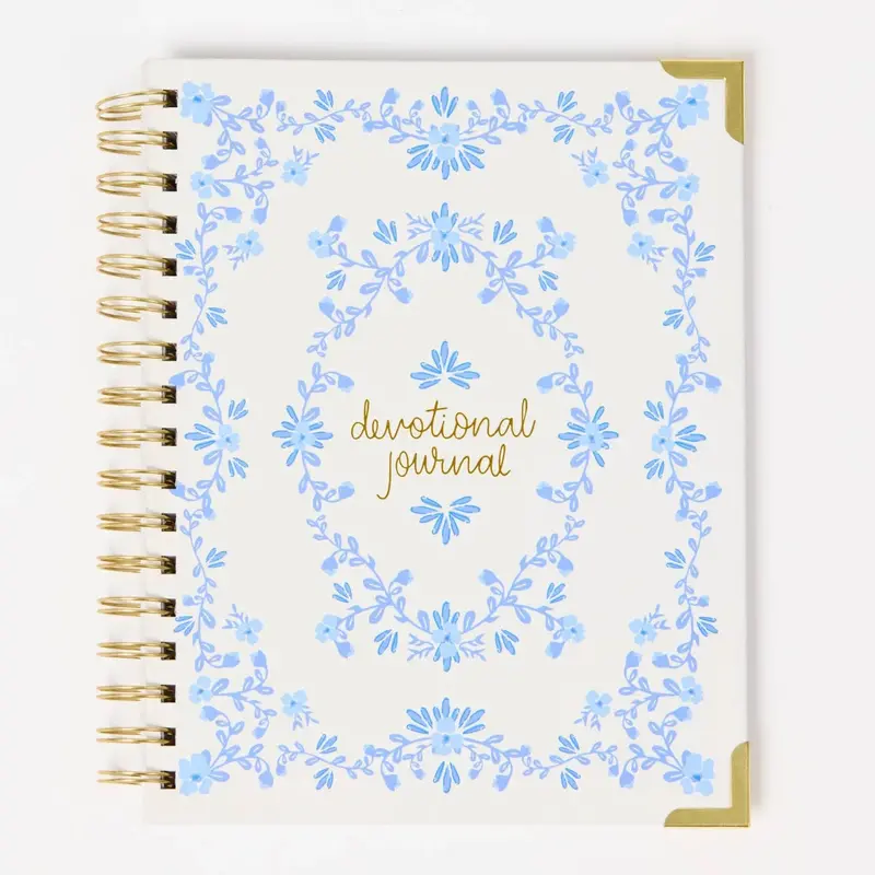 Floral Flourish Devotional Journal – Inspirational Lined Writing Booklet 1